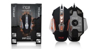 INCA IMG-317 EMPOUSA METAL BASE 8D REMOVABLE WEIGHT SOFTWEAR GAMİNG MOUSE - 1